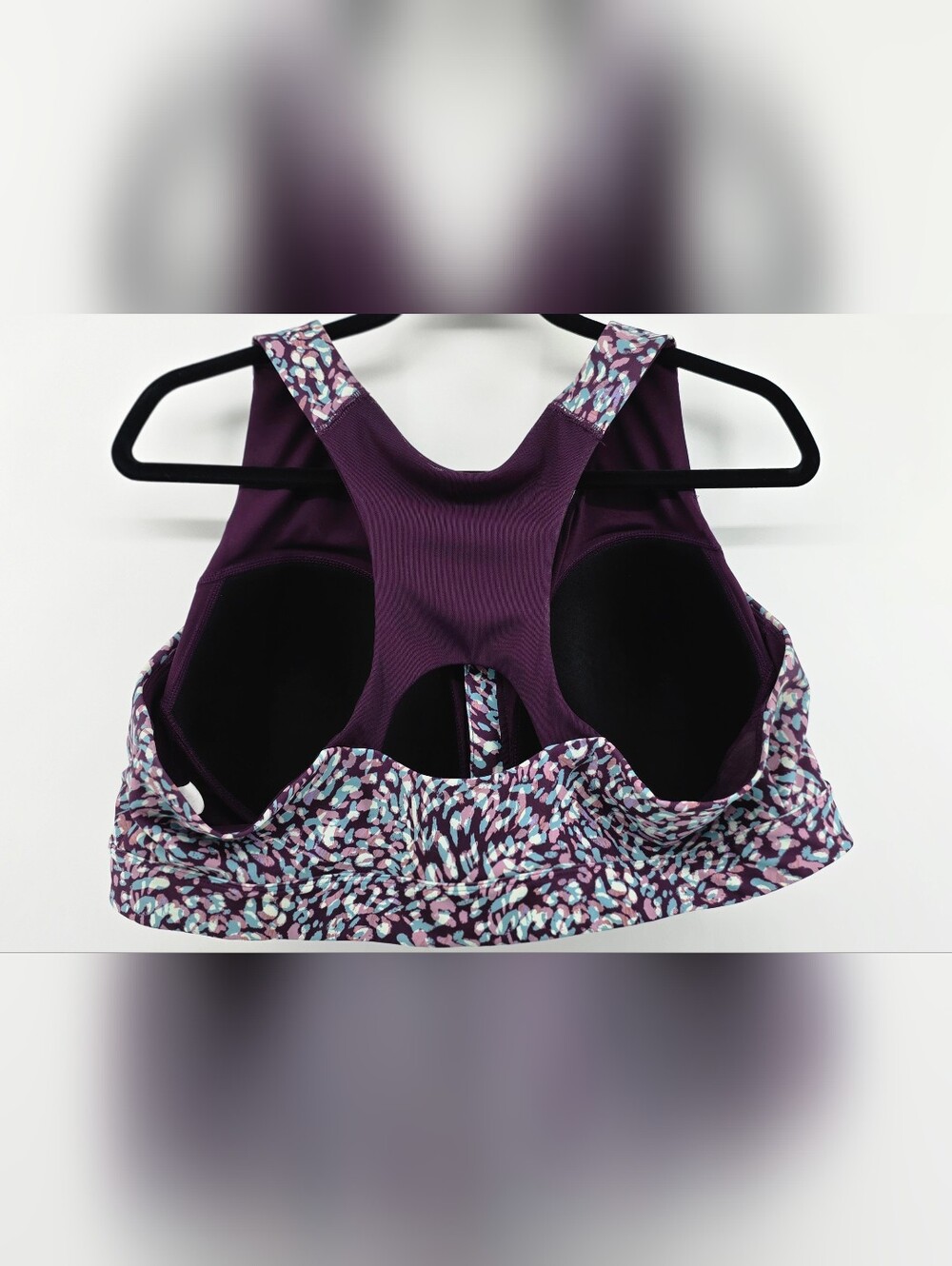 Tek Gear Ultrastretch Front Zip Racerback Sports Bra Bundle â Gym Plus Size 3X - Picture 6 of 17
